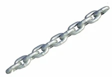 60 ft 3/8" ISO G43 High Test 144 µm Micron Galvanized  NACM Boat Anchor Chain