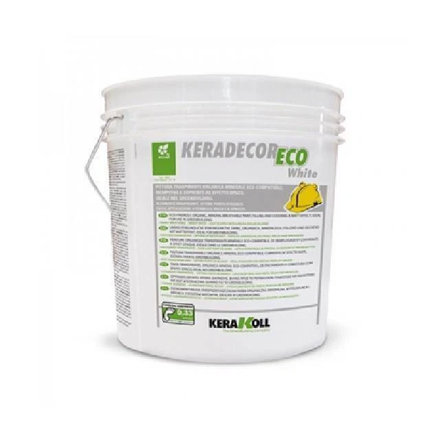 Pittura traspirante Kerakoll Keradecor Eco White 14 lt 22734 bianco