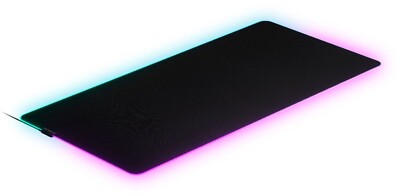 New SteelSeries - QcK Cloth Prism Gaming Mouse Pad with RGB (3XL) - Black