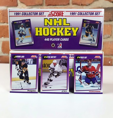 Score NHL Hockey 1991 Collector Set 440 Player Cards Neu Eishockey Sammelkarten