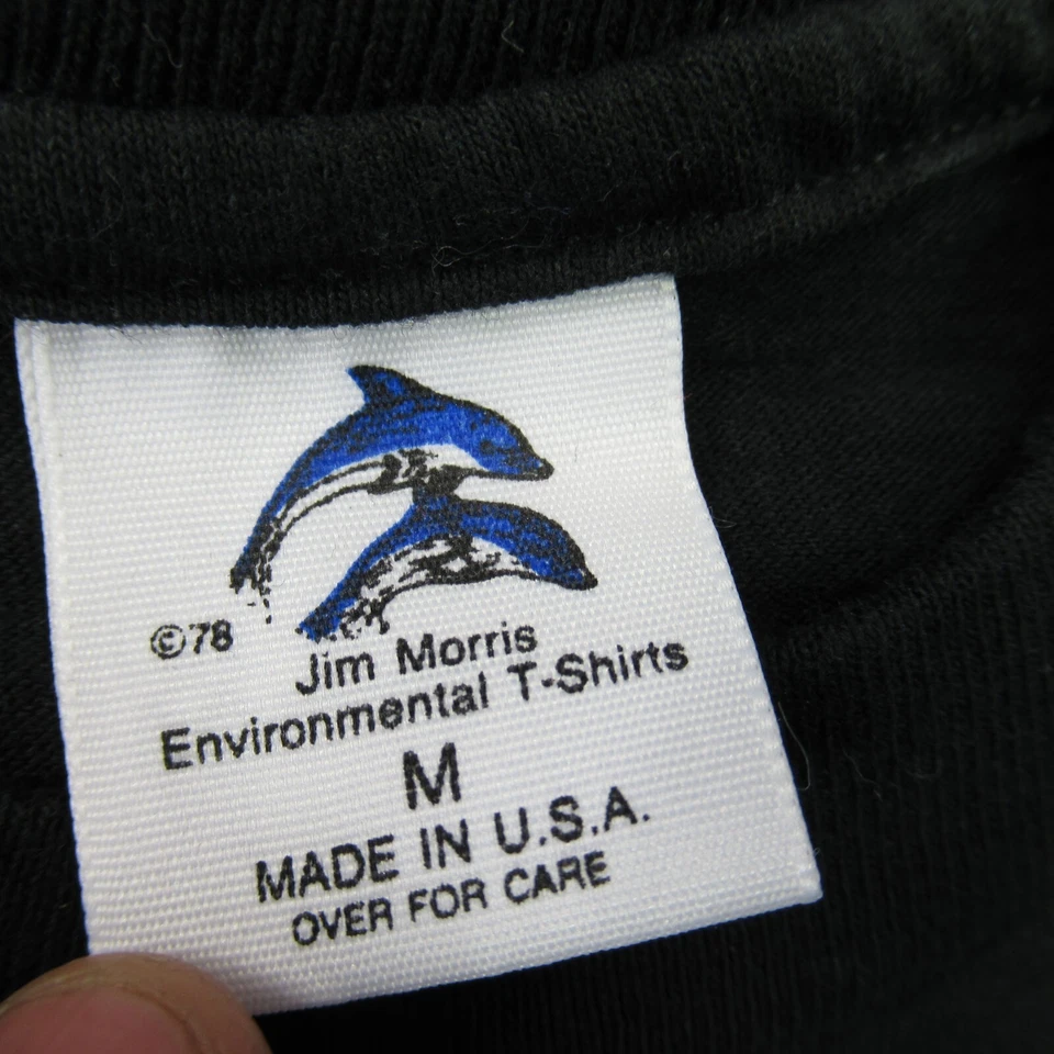 Jim Morris Environmental Shirt Boys Medium Short Sleeve Casual Crew Neck Vintage - Image 3 of 4