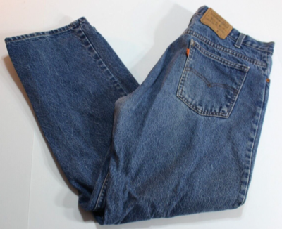 hい Vintage Levis 509 Orange Tab 40509-0215 Mens 36 X 29 Made in USA