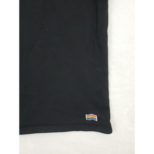 Vans Classic Fit T-Shirt Adult Medium Black Rainbow PRIDE Short Sleeve Pullover - Picture 6 of 9