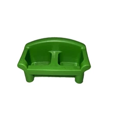 Vintage Playskool GREEN COUCH Sesame Street Clubhouse Part