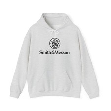 Smith And Wesson Graphic Hoodie Unisex Heavy Blend  Hooded Sweatshirt