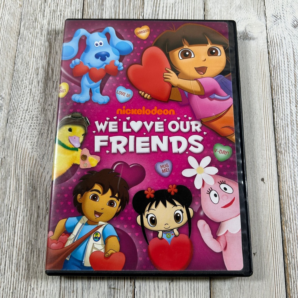 Nickelodeon We Love Our Friends DVD 2010 Valentine's Day Special