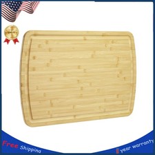 Bamboo Cutting Board Kitchen Chopping Board Curved Bamboo Cutting Board 30x20 In