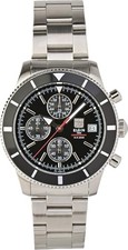 ELGIN Elgin Chronograph Diver's Watch FK1420S-B Men's Black