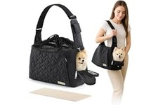 JourCraf Dog Carrier Sling for Small Dogs, Front Cat Sling Cats Up to 15 lbs,