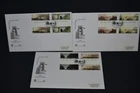 GB first day covers 2006 Brunel set of 3 with gutter pairs on BPCPA covers