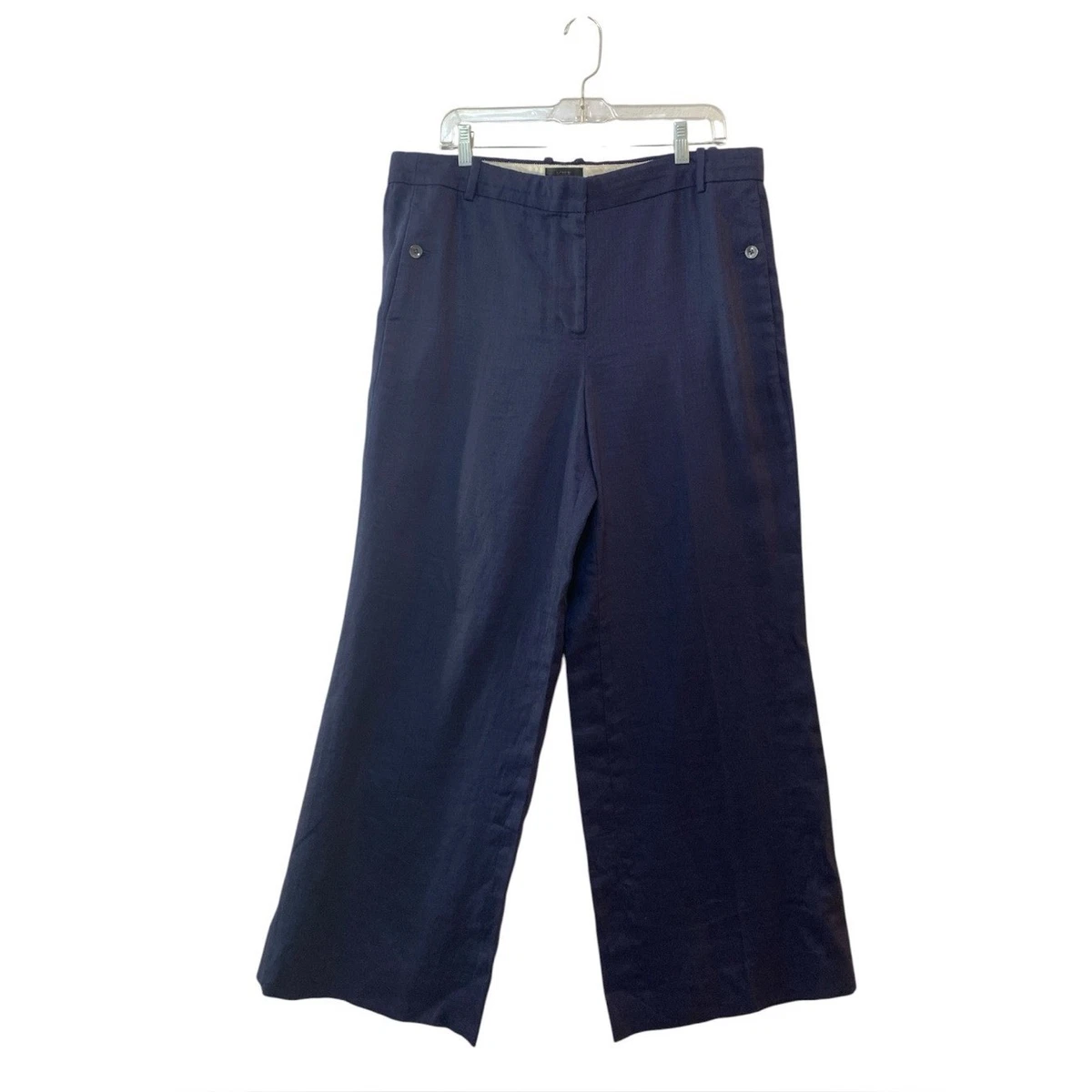 J.CREW Blue Linen Pants for Women for sale | eBay