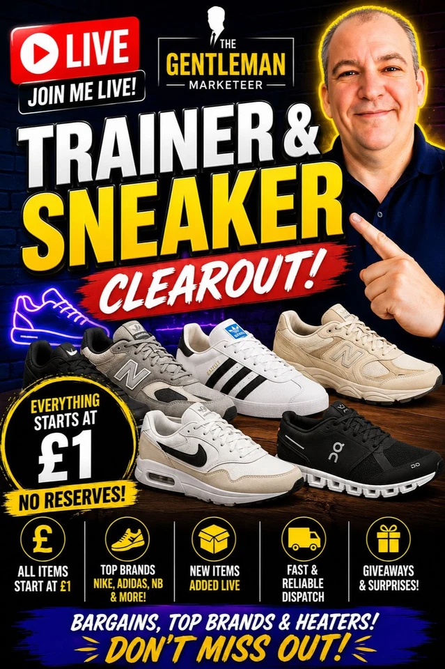 Massive Trainer & Sneaker Clearout 🔥 Nike Adidas New Balance More