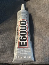 Industrial Strength E6000 Adhesive Clear Eclectic Glue Multi-Purpose, Gel, 2 Oz.