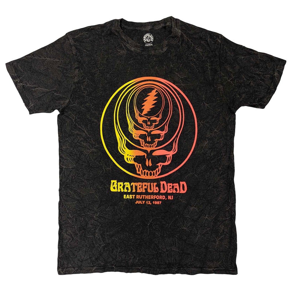 Grateful Dead Skull Design Vintage Style T-Shirt