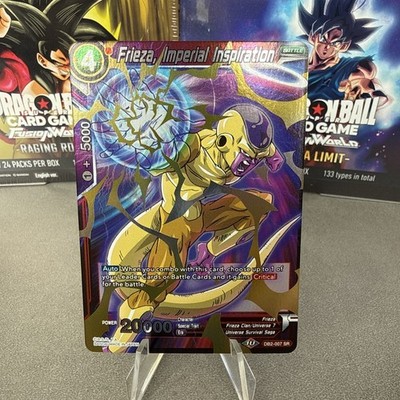 Frieza Imperial Inspiration DB2-007 SR Foil Dragon Ball Super Card Game NM