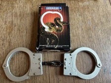 Vintage Handcuffs American HC Co. Model A 105 No Key New Old Stock