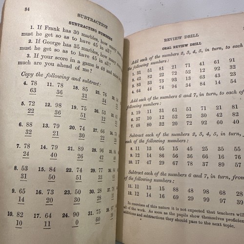 School Arithmetics Book One by Wentworth Smith 1920 - Picture 15 of 15