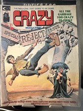 CRAZY MAGAZINE with Bruce Lee Name On David Carradine Shirt.