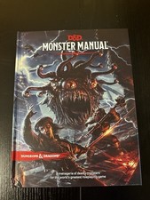 Dungeons Dragons 5e Monster Manual Like New Hardcover