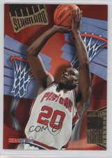 1995-96 NBA Hoops Slamland Allan Houston #SL15 3n7