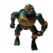TMNT Coil Force Mighty Mech Michaelangelo vintage 1996 turtles action figure