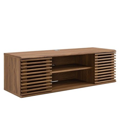 Render 46'' Wall-Mount Media Console TV Stand
