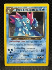 Pokémon Dark Feraligatr #5/105 Neo Destiny Holo Card 2002 Vintage Rare Retro on eBay