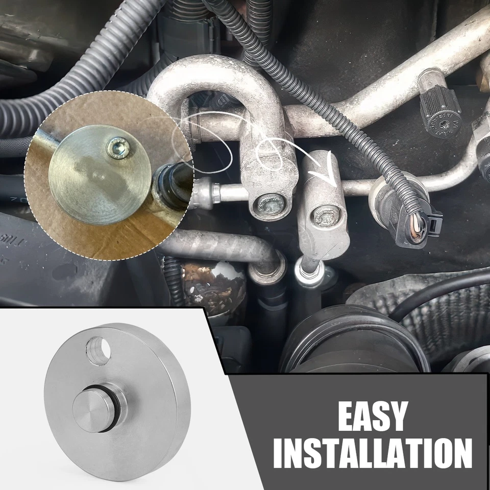 VW Bus T5 Leitung Stopfen Klimaleitung hinten Verdampfer Leitung inkl Dichtung - Image 3 of 4