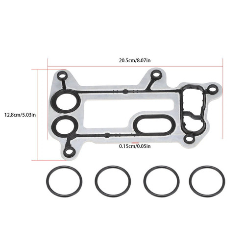 Oil Filter Housing Element Seal Gasket 11427802114 FOR BMW E90E60E61E87E81E83E84 - Picture 13 of 14