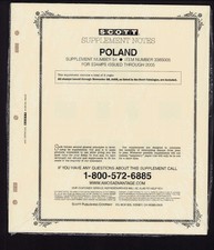Scott Specialty Series Album Pages: Poland 2005 54 NEW  and wrapped aka 338S005^