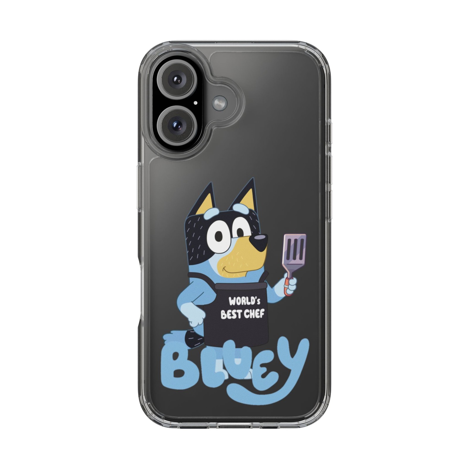 Bandit, Bluey, World's Best Chef, Daddy Present, iPhone 15/16 Series Clear Cases