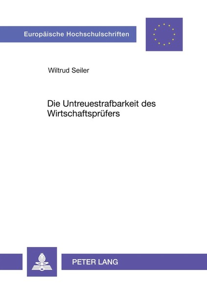 Wiltrud Wiedemann | Die Untreuestrafbarkeit Des WirtschaftsprüFers | Taschenbuch-image
