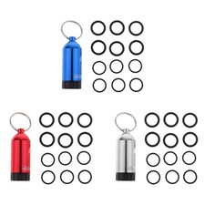 Scuba Tank Keychain with 12 Orings