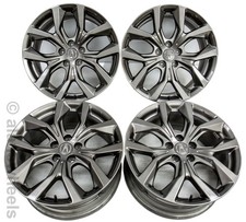 4 Acura Mdx 20 Painted Grey Factory Oem Wheels Rims 20090a 3968 4 Acura Mdx 20 Painted Grey Factory Oem Wheels Rims 20090a 3968