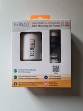TECHNAXX TX-261 Tragbare Mini-Luftpumpe mit 1.300 mAh Akku