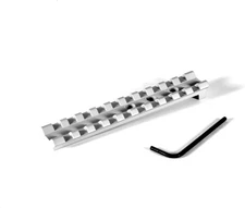 EGW S&W Revolver Picatinny Scope Mount Silver One Size, 