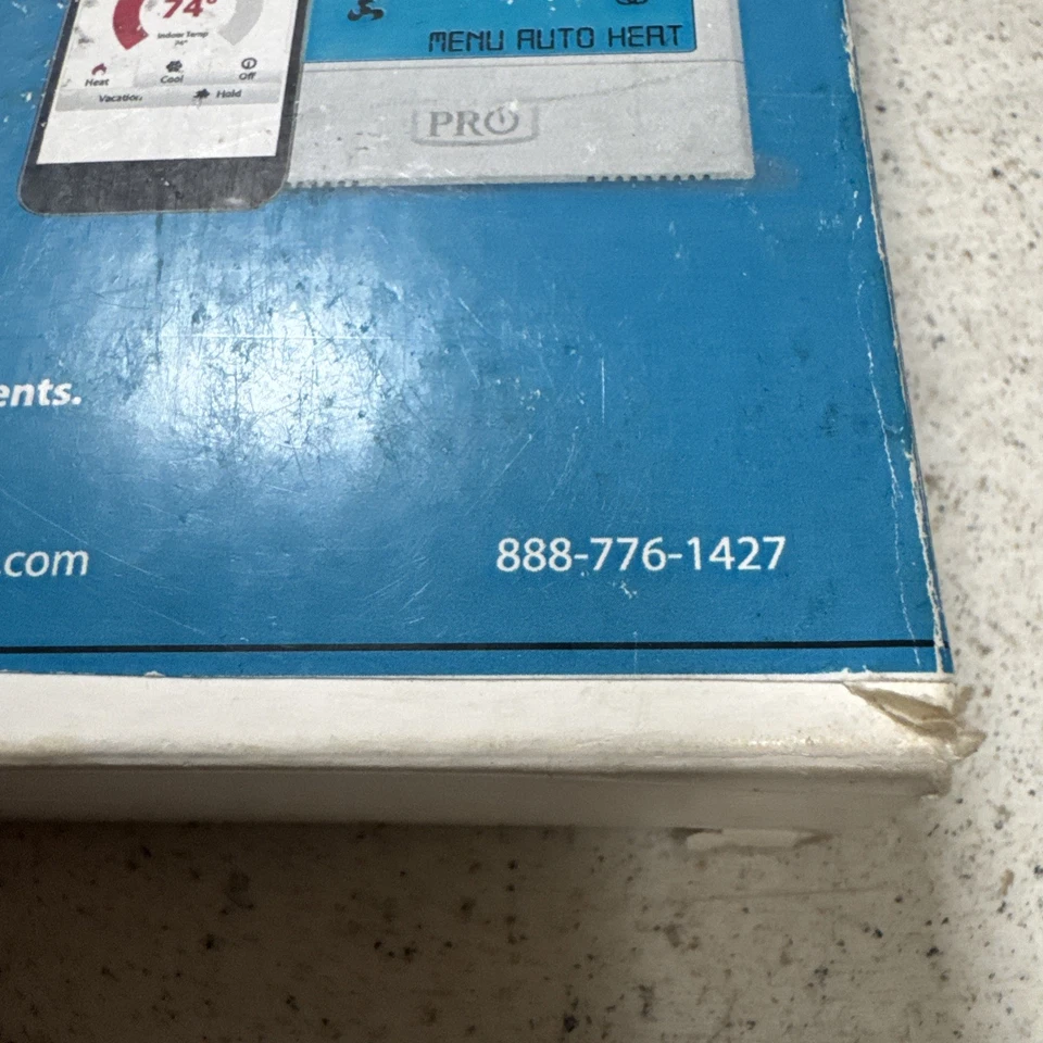 Pro1  4 Heat/2 Cool 7 Day 5/1/1 Electric Gas Programmable Wi-Fi Thermostat - Image 3 of 4