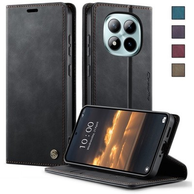 Shockproof Leather Magnetic Wallet Flip Case For Xiaomi Redmi Note 15 Pro Plus