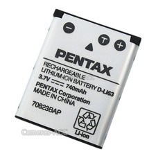 Genuine Pentax D-Li63 Battery For L36 L40 LS46S LS1000 M30 M40 M90 M900 NB1000