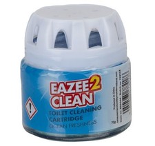 Toilet Bowl Cistern Cleaner Cartridge Block 2000 Flush Ocean Fresh Loo Cleaner