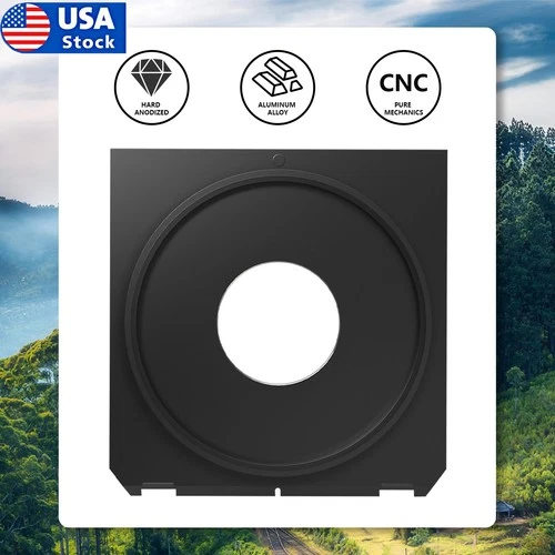 Copal #0 Center Hole Lens Board Linhof Wista ShenHao Ebony Tachihara Chamonix US