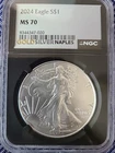 MS 70 1 oz Silver American Eagle Coin 2024