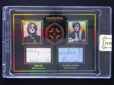 2025 Eternal Revelation John Lennon Elvis Presley Dual History Relic 1/1