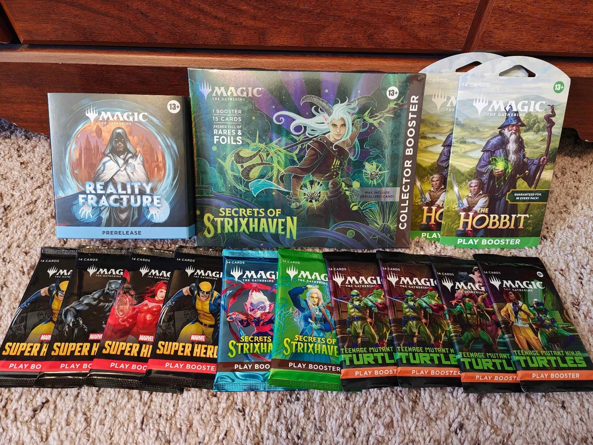 25+ Magic: The Gathering Sealed Collectible Card Game Packs for