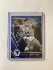 2021 Panini Prizm Draft Picks Jerry West #100 Blue Wave Prizm /249