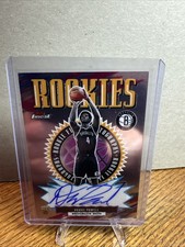 2025-26 Topps Finest - Rookie Autographs Drake Powell #RFA-DP (AU, RC)