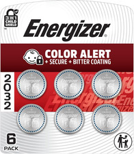 2032 Batteries 6 Pack , 3V Lithium Coin Batteries