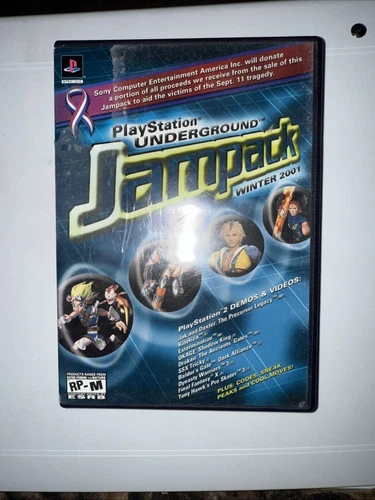 PlayStation Underground Jampack: Winter 2001 (Sony PlayStation 2, 2001)
