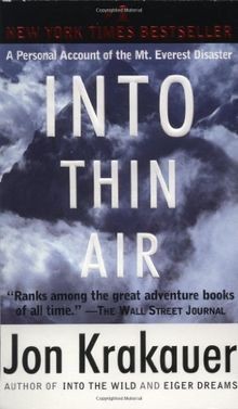 Into Thin Air: A Personal Account of the Mount Ever... | Buch | Zustand sehr gut