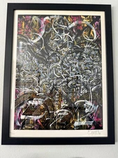 Defer - Uncanny Invocations 2017 Print Signed & Numbered to 50 (33/50) FRAMED